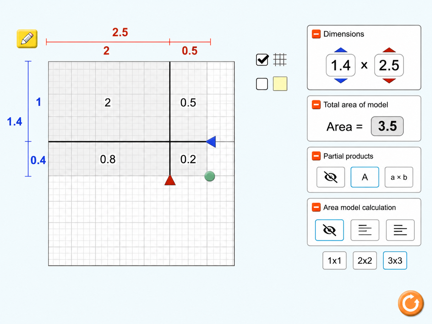 Area Model Decimals